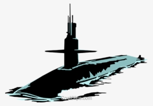 Submarines Royalty Free Vector Clip Art Illustration - Submarine Clipart