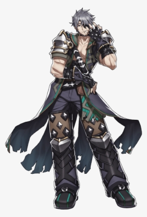 Probably Stupid Post, But Eye-patch Guy's Artwork From - Zeke Xenoblade 2 Weapon