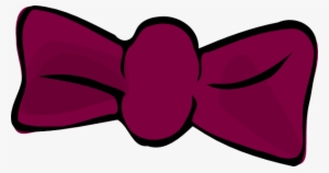 Maroon Bow Tie Clipart