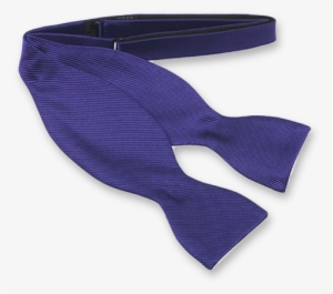 Purple Self-tie Bow Tie - Cravateslim Noeud Papillon À Nouer