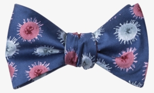 Infectious Awareables™ Zika Virus Bow Tie - Purple Bow Tie Transparent Png