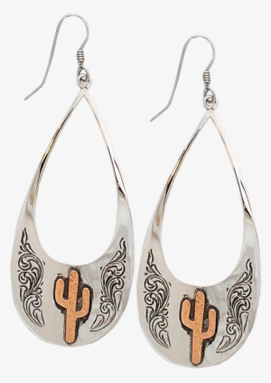Lucy Cactus Drops - Silver