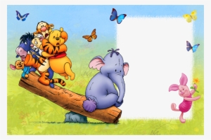 Grunge Frame Also Birthday Transparent Frames Moreover - Pooh's Heffalump Movie Ost