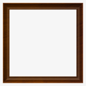 Square Frame Png Hd - Wood Picture Frame Clip Art