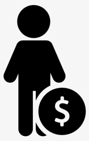 Man With Money Vector - Man With Cash Icon Png