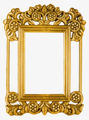 Ornate Gold Frame Png Vector Black And White Stock - Ornate Gold Frame Png