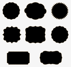 Frames Black And Gold Glitter Border Digital - Amscan Bright Pink Paper Cups 20 Pack