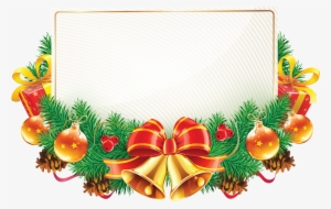 Adornos Navideños - Christmas Frames Transparent Background