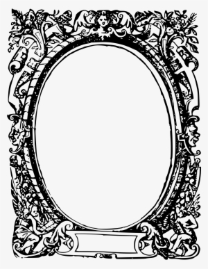 28 Collection Of Ornate Frame Drawing - Transparent Png Ornate Picture ...