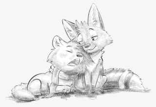 Crosshatch Cuddle By - Crosshatch Fox