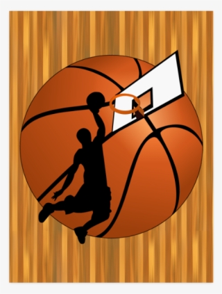 Basketball Slam Dunk Clipart