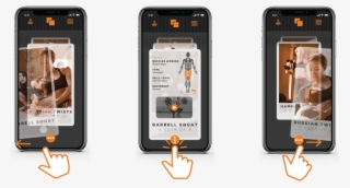 Similar To “tinder”, Users Swipe Left And Right To - Smartphone