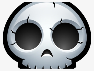 Reaper Clipart Halloween Skeleton Head - Circle