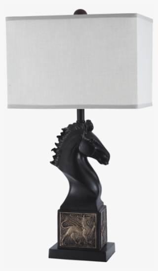 8307b-resin Modern Horse Table Desk Lamp - Lampshade