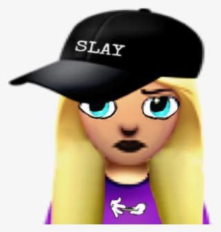 Emoji Emojiedit Edit Slay Cute Dope Queen Woman Girly - Doll