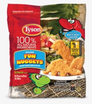 Dinosaur Chicken Nuggets Tyson