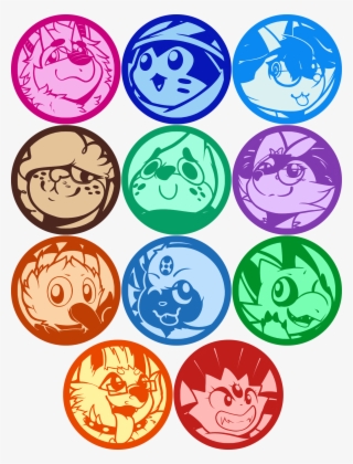 Kirby Star Allies Ych Pack - Circle