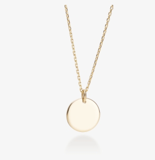 9ct Yellow Gold Small Round Pendant - Locket