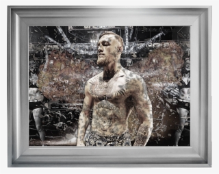 The Luxury Conor Mcgregor Liquid Art - Picture Frame