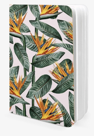 Dailyobjects Bird Of Paradise Leaves A5 Notebook Plain - Cushion