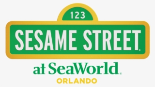123 Sesame Street At Seaworld Orlando Logo - Sesame Street At Seaworld Orlando Logo