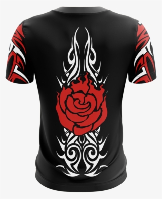 Rwby Ruby Rose Symbol Unisex 3d T Shirt Fullprinted - Ruby Rose