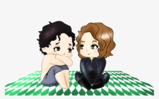 #brutasha #hulkwidow #brucenat Black Widow And Hulk, - Cartoon