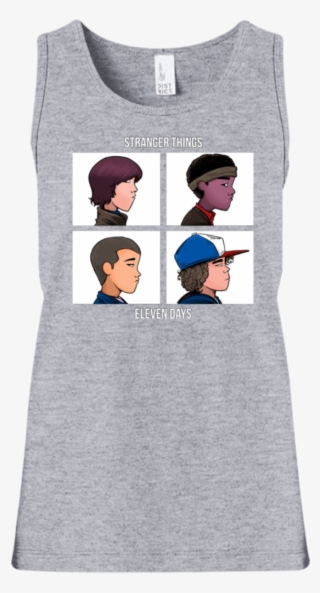 Stranger Things Eleven Days Girls' Tank Top T-shirts - Active Tank