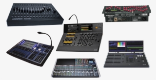 Many Types Of Dmx Pults Used To Control Analog Led - Studio