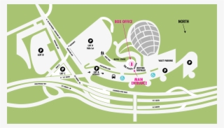 Hollywood Bowl Parking - Hollywood Bowl Map