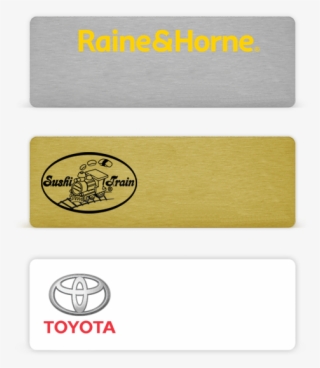 Reusable Logo Badges - Toyota