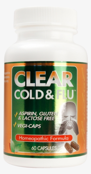 Clear Cold & Flu 60 Capsule Bottle - Reptile
