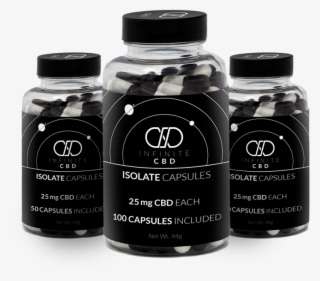 25mg All Capsules - Glass Bottle