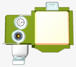 Vault Tec's Newest Pip Boy, With An Amber Display - Illustration