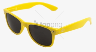 Free Png Wayfarer Sunglasses With Free Microfiber Pouch - Plastic