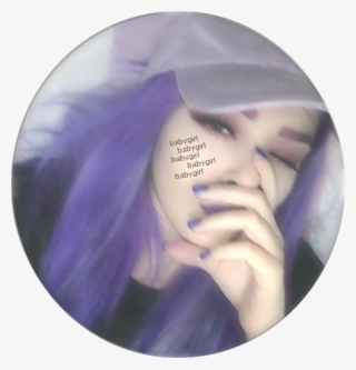 Babygirl Bbgrl Baby Girl Tumblr Aesthetic Aes Purple - Baby Girl