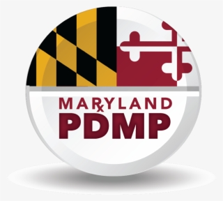 Circular Maryland Flag
