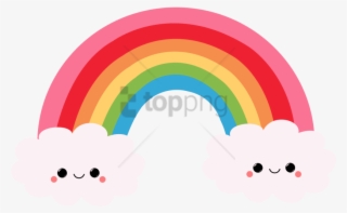 Free Png Rainbows And Clouds Png Png Image With Transparent - Cartoon Rainbows