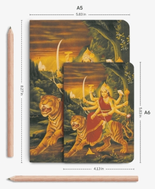 Dailyobjects Shree Durga A5 Notebook Plain Buy Online - Durga Saptashati