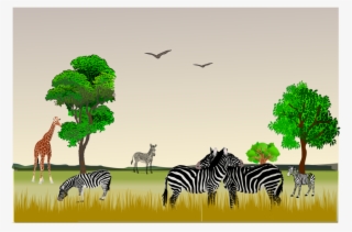 Game Reserve Nature Reserve Computer Icons Big-game - Free African Savanna Clipart