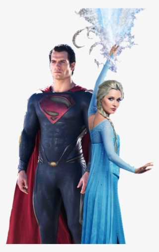 Superman Png - Superman And Elsa