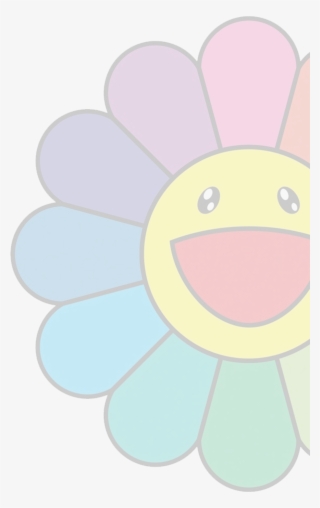 Fans Cling Onto The Walls, Looking Inward As They Capture - Flower Takashi Murakami Art