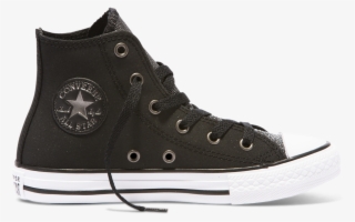 Chuck Taylor All Star Graphite And Glitter Junior High - Zapatos Converse Mujer 2018