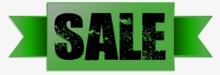 Green Banner Sale