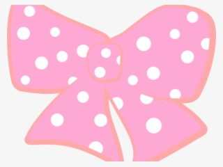 Bow Clipart Polka Dot - Pink Polka Dots Ribbon