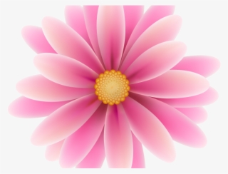 Daisy Clipart Hot Pink Flower - Clip Art
