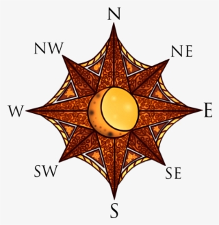 Compass Rose - Circle
