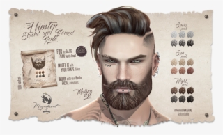 Only For The Ga - Second Life Bento Beard