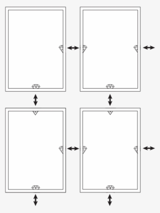 Up When Putting Your Pattern Together - Monochrome