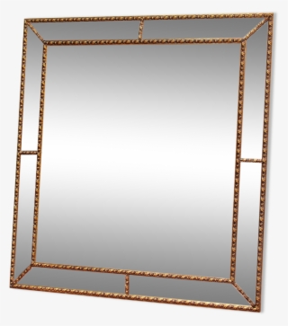 Large Gold Mirror At Parecloses - Wood